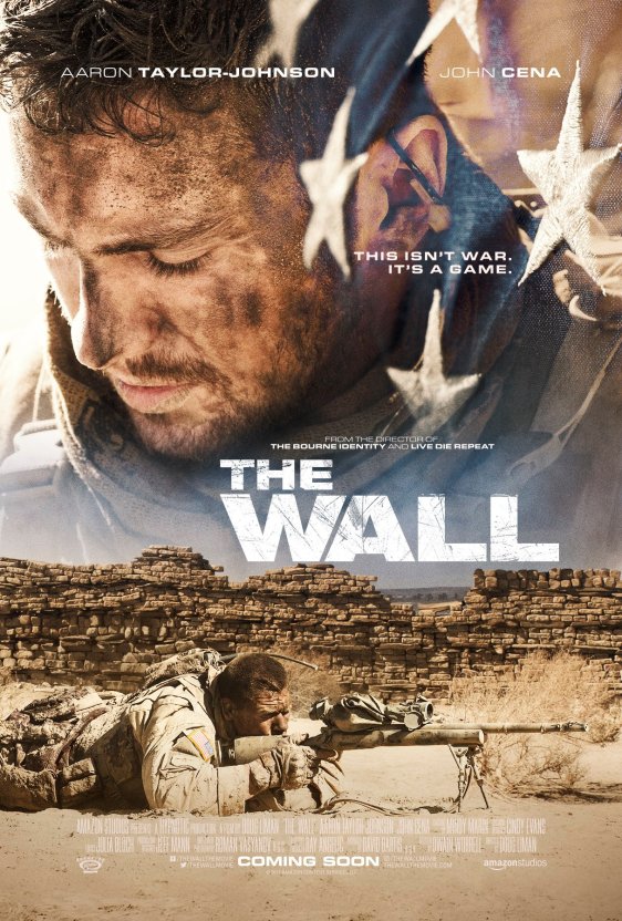 Poster for "The Wall" (2017 film)