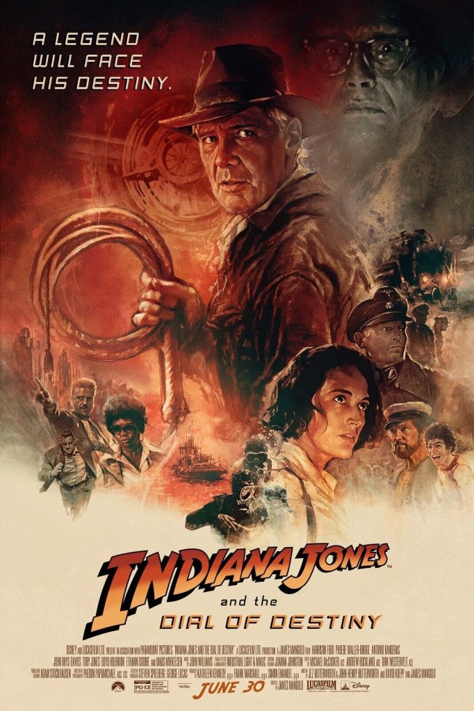 Poster for "Indiana Jones and the Dial of Destiny"