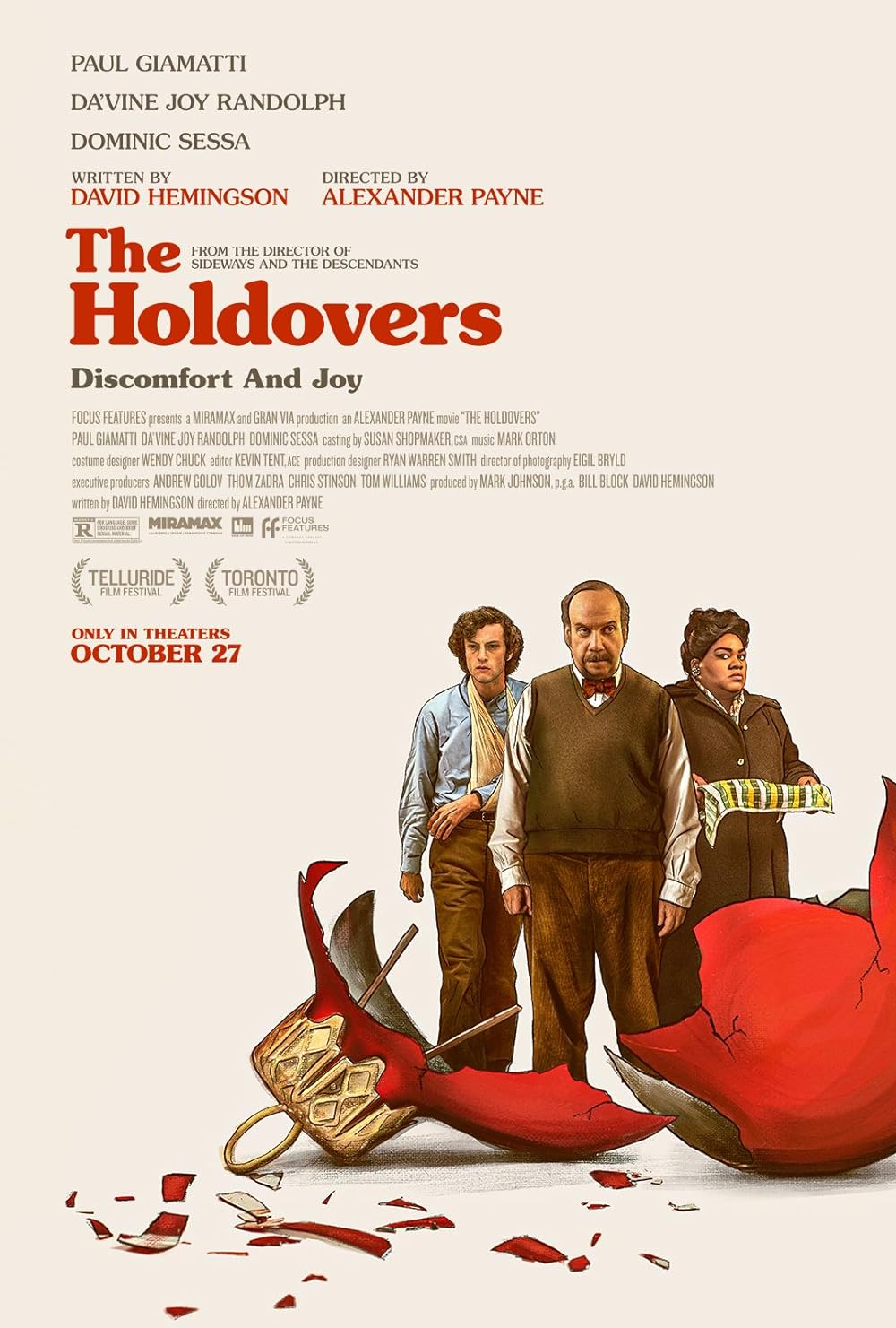 Poster for "The Holdovers"